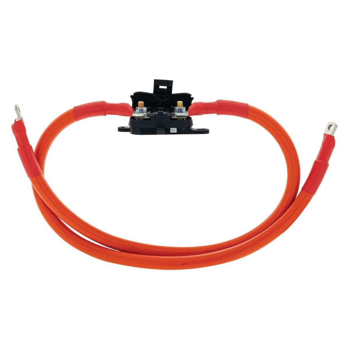 95MM 1.4M INVERTER LEAD (POS) INC MEGA FUSEHOLDER 8MM EYE, , scaau_hi-res