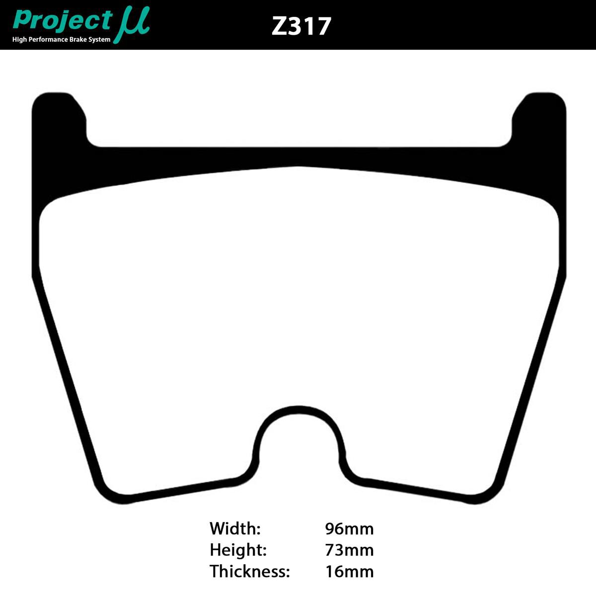 PROJECT MU HC-EP BRAKE PAD SETAUDI RS3 8V (ALL VARIANTS)FRONT, , scaau_hi-res
