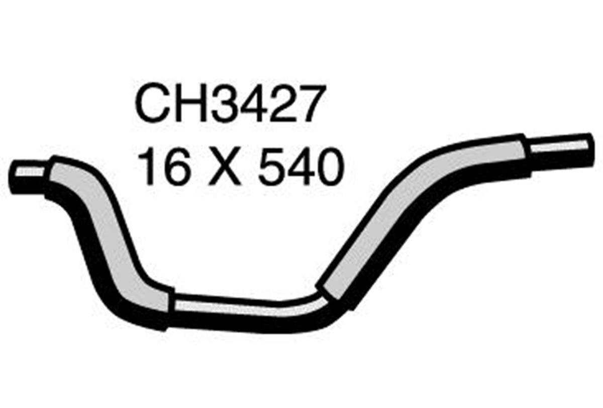 Heater Hose  - MAZDA 626 GF - 2.0L I4  PETROL - Manual & Auto, , scaau_hi-res