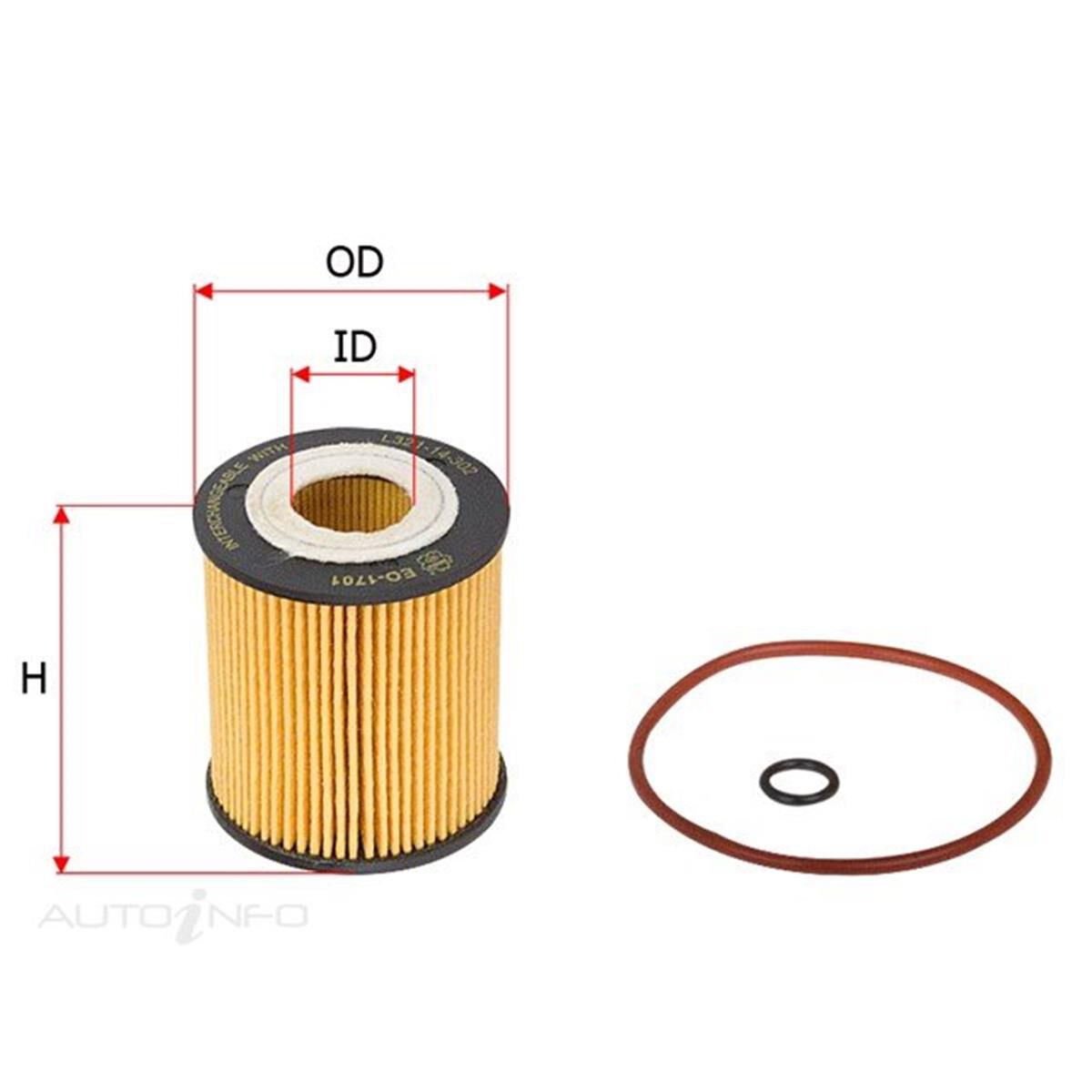 OIL FILTER FITS R2604P, , scaau_hi-res