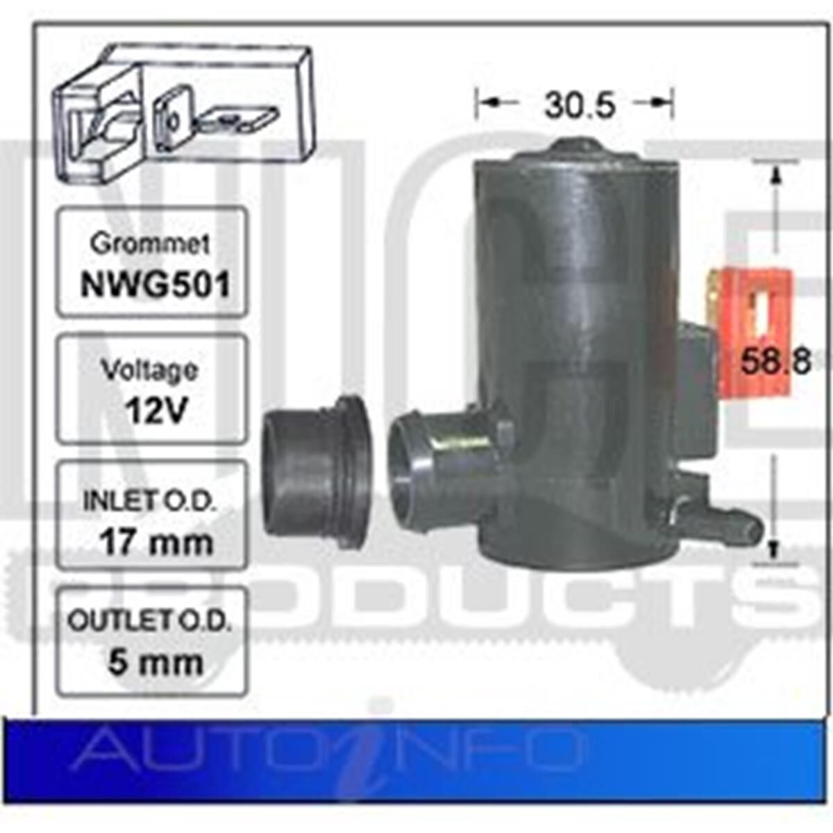 Washer Pump, , scaau_hi-res