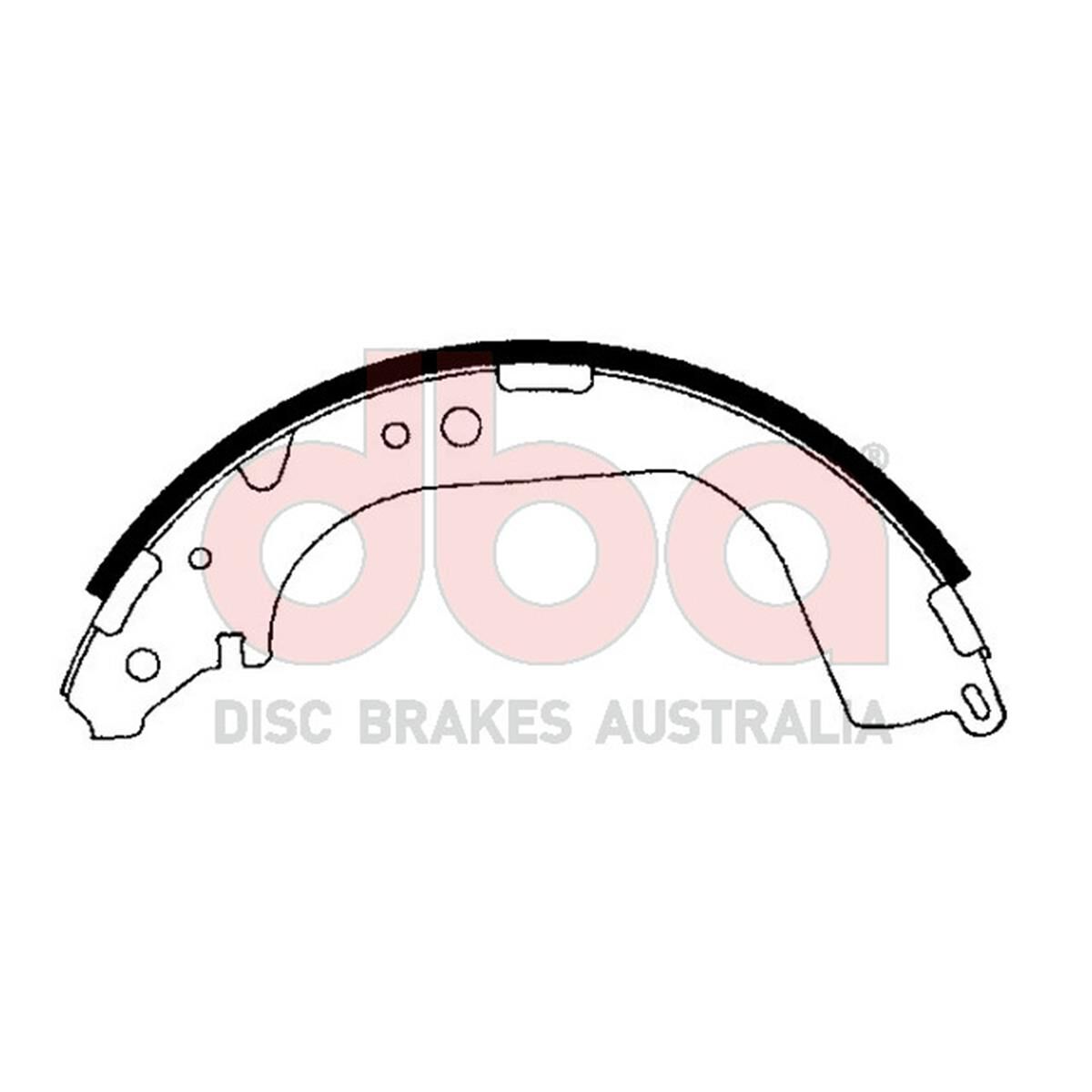 Street Series Brake Shoes [Ford Maverick/ Nissan Patrol 1988-99 295mm], , scaau_hi-res