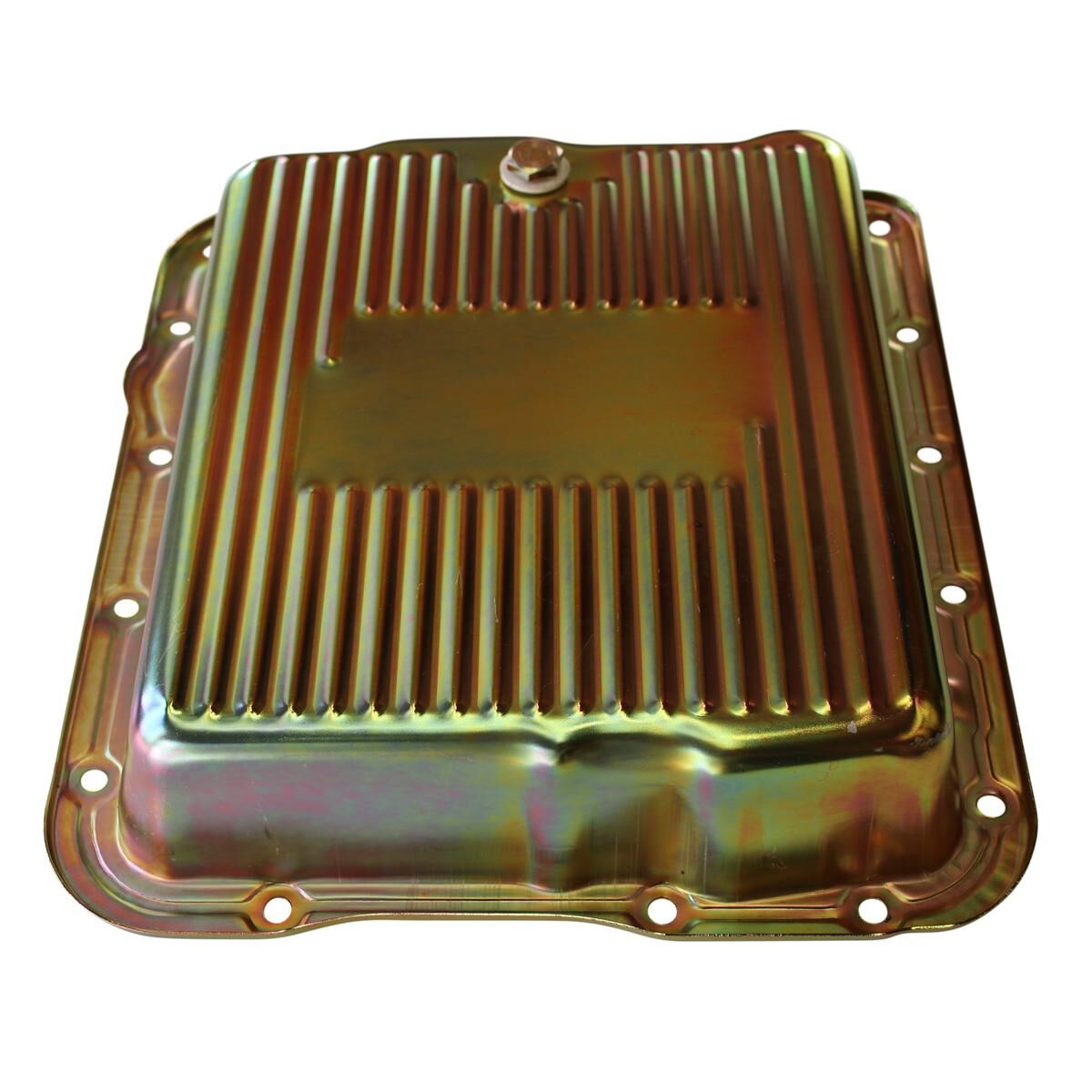 Transmission Pan GM Turbo 700R4/4L60/4L60E Zinc, , scaau_hi-res