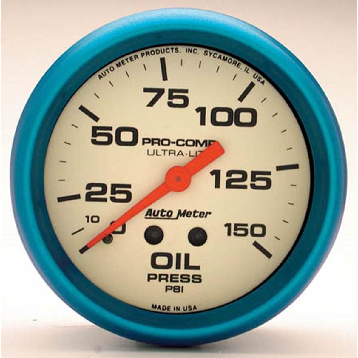 Autometer oil pressure gauge deals