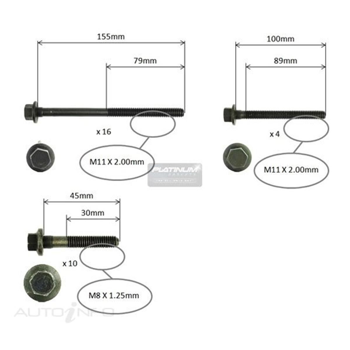 CYLINDER HEAD BOLT SET, , scaau_hi-res
