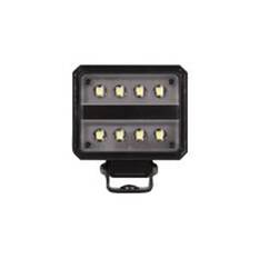 LED RECTGL WORKLAMP FLOOD BEAM80 Deg 9-36V 40W 8 LEDs BLKHSNG 4,100Lmns IP69K, , scaau_hi-res
