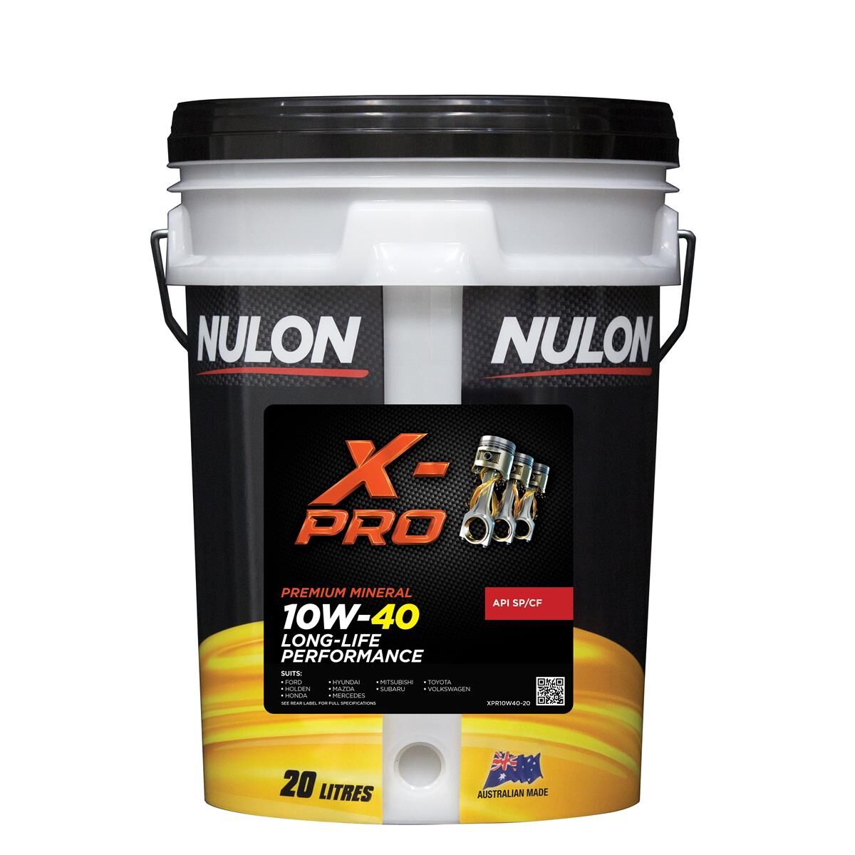 20L NULON X-PRO 10W-40 LONG LIFE PERFORMANCE, , scaau_hi-res