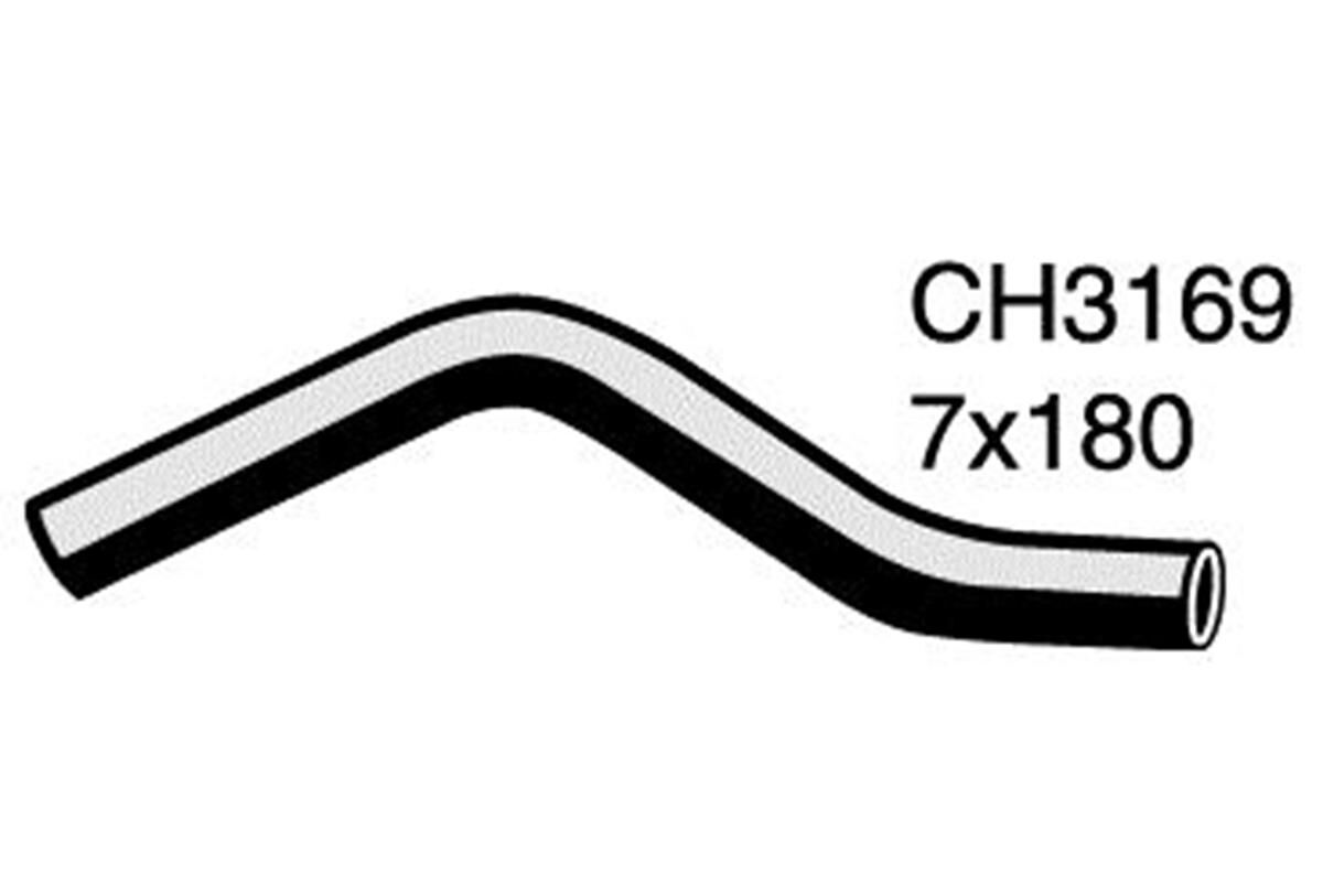 Engine By Pass Hose  - FORD LASER KJ - 1.6L I4  PETROL - Manual & Auto, , scaau_hi-res