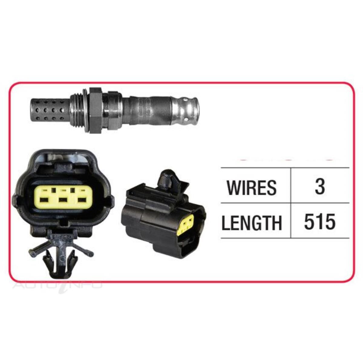 OX SENSOR - MAZDA 3 WIRE - DIRECT FIT, , scaau_hi-res