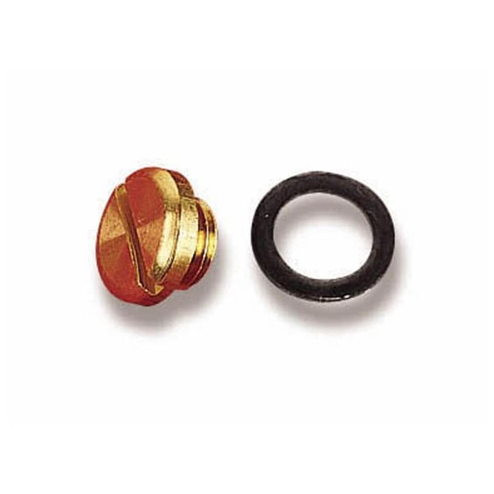 Holley Fuel Bowl Sight Screw And Gasket 2 Pack, HO2613 Supercheap Auto