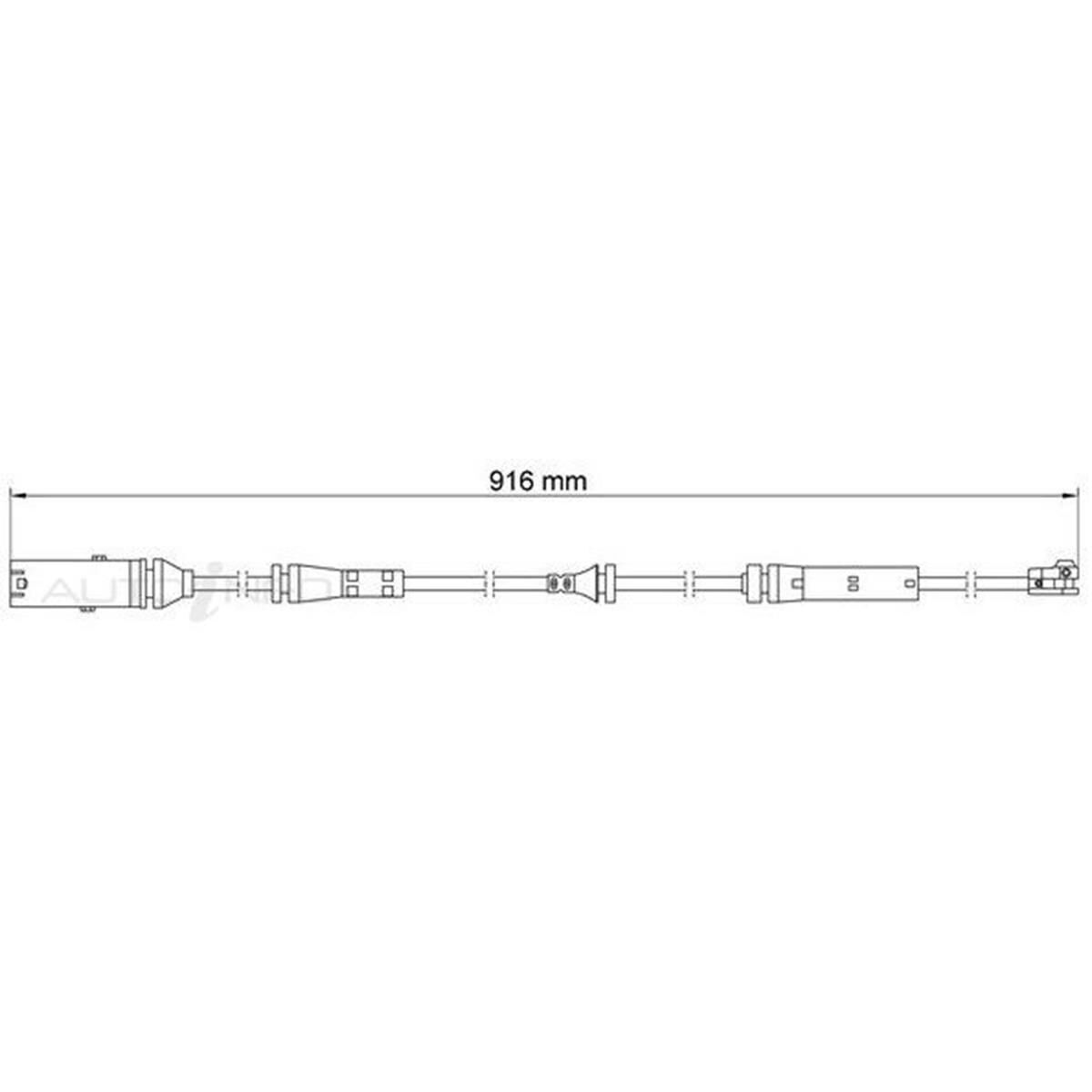 EUROLINE BRAKE WEAR SENSOR, , scaau_hi-res