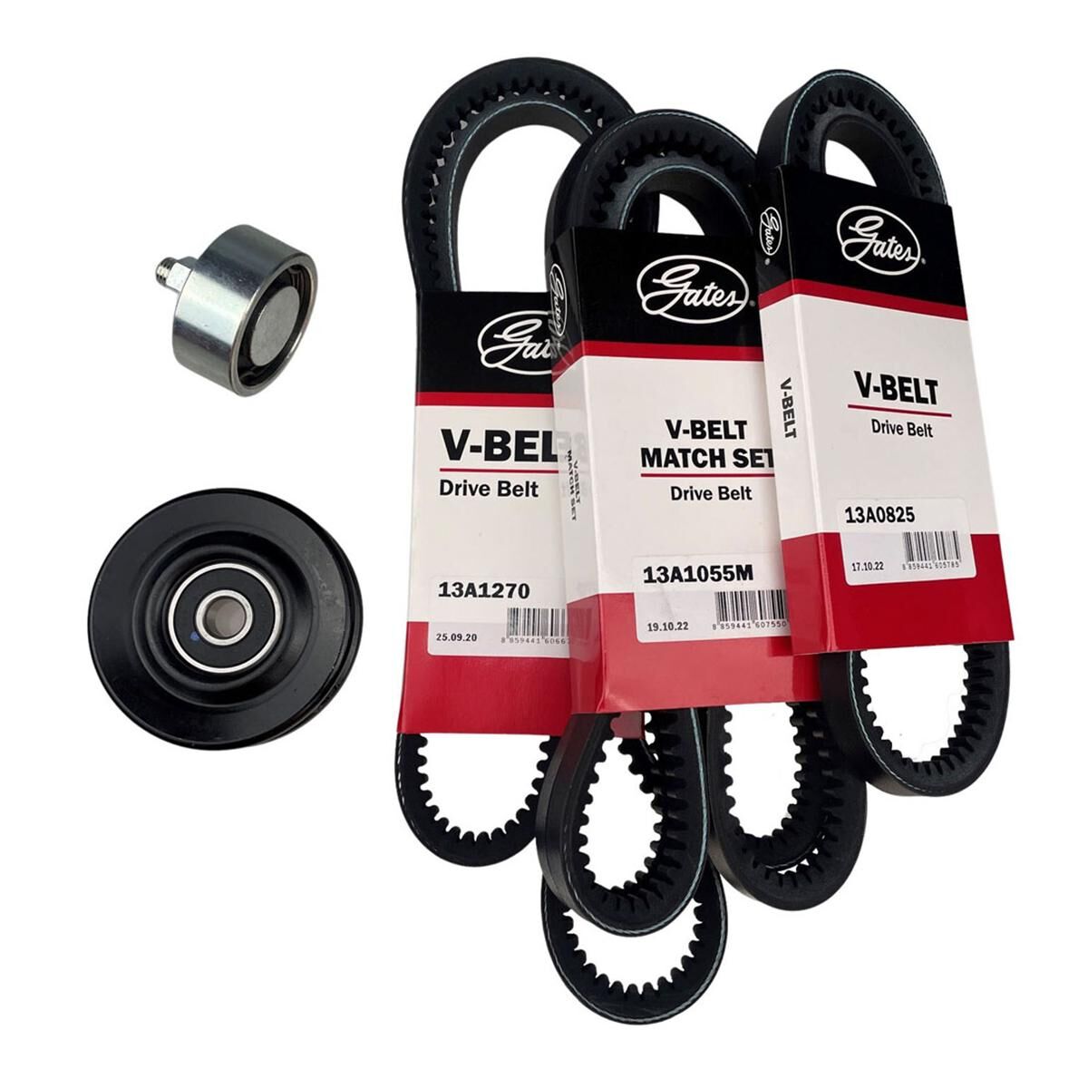 DRIVE BELT SET WITH ENGINE PULLEYS, , scaau_hi-res