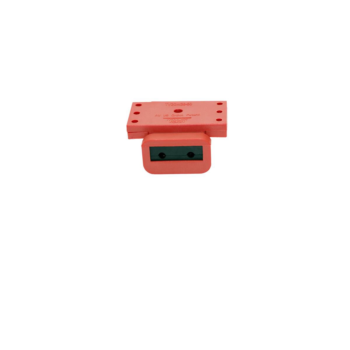 50A AMP CONNECTOR COVER HARDSHELL MOUNT RED, , scaau_hi-res