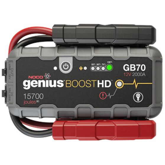 Noco Genius Ultrasafe Boost Hd 12v 2000 Amp Jump Starter Supercheap Auto