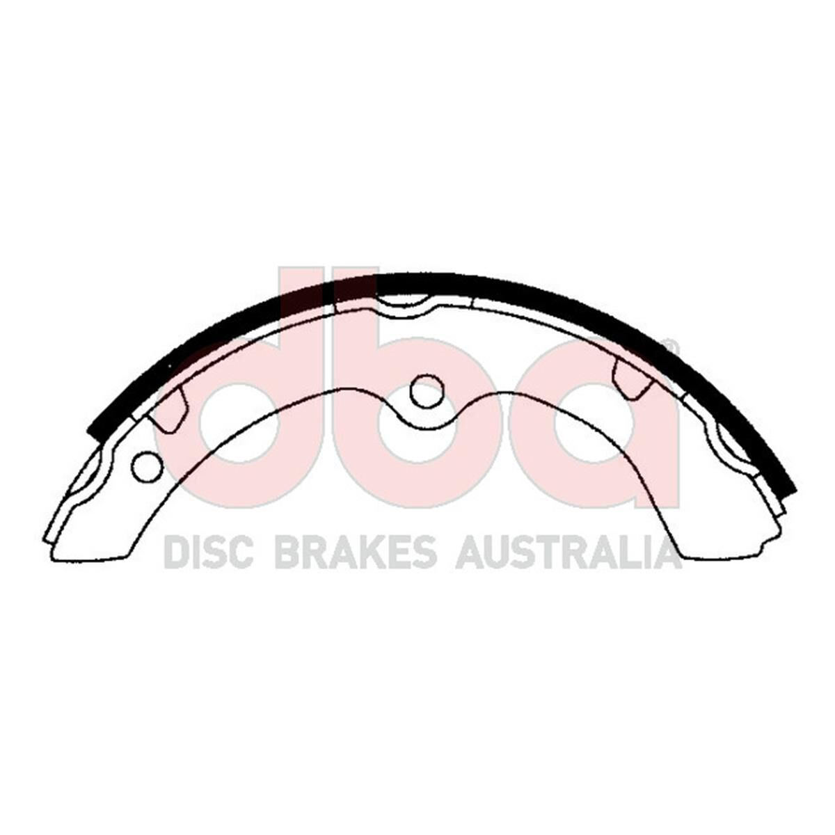Street Series Brake Shoes [Isuzu NLR200/Mazda 2 290.0 mm], , scaau_hi-res