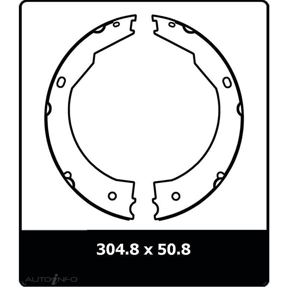 PTX DEXTER 12 X 2 ELECTRIC TRAILER SHOES, , scaau_hi-res