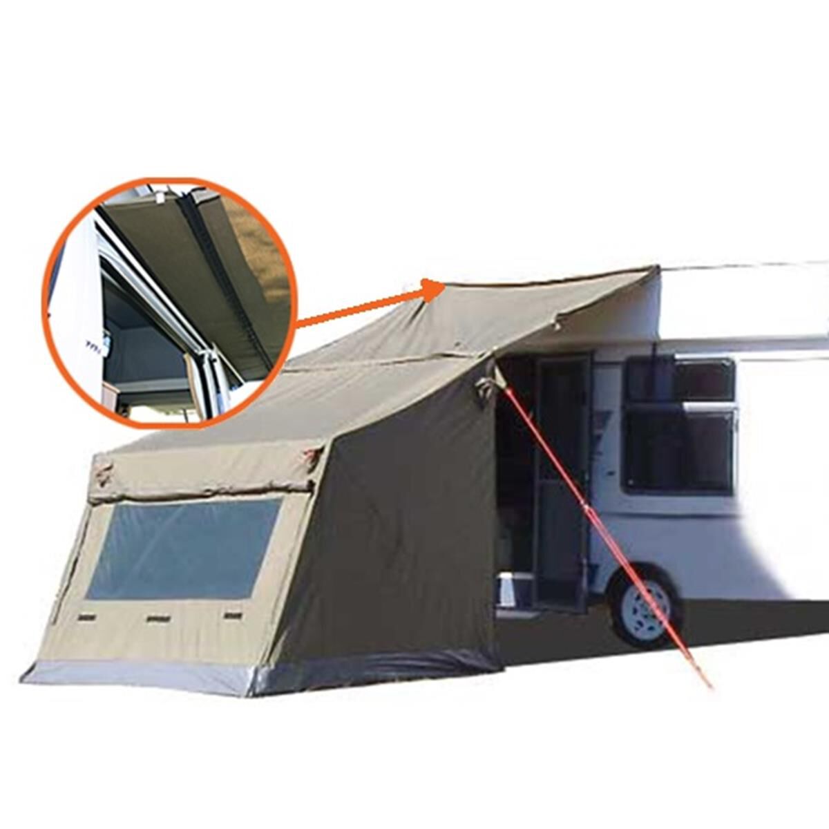 Oztent Caravan Connector Suits RV 3 RV 4 Supercheap Auto