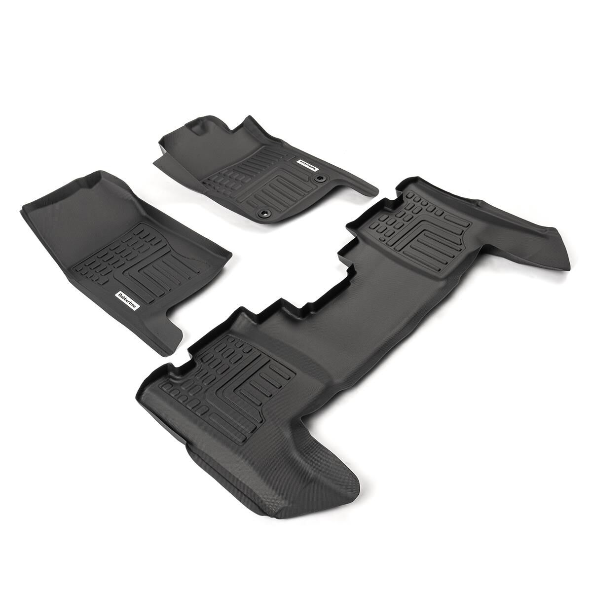 DEEP DISH FLOOR LINERS FOR TOYOTA LANDCRUISER 76/79 2012+ DUAL CAB / WAGON GXL ONLY FULL SET, , scaau_hi-res