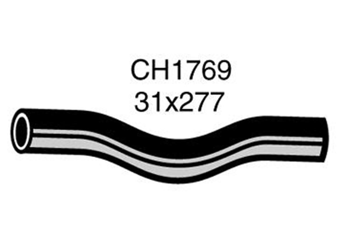 Radiator Lower Hose  - TOYOTA LANDCRUISER RJ70RV - 2.4L I4  PETROL - Manual & Auto, , scaau_hi-res