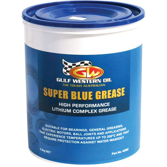Gulf Western Super Blue Grease 2.5Kg, 42562 Supercheap Auto