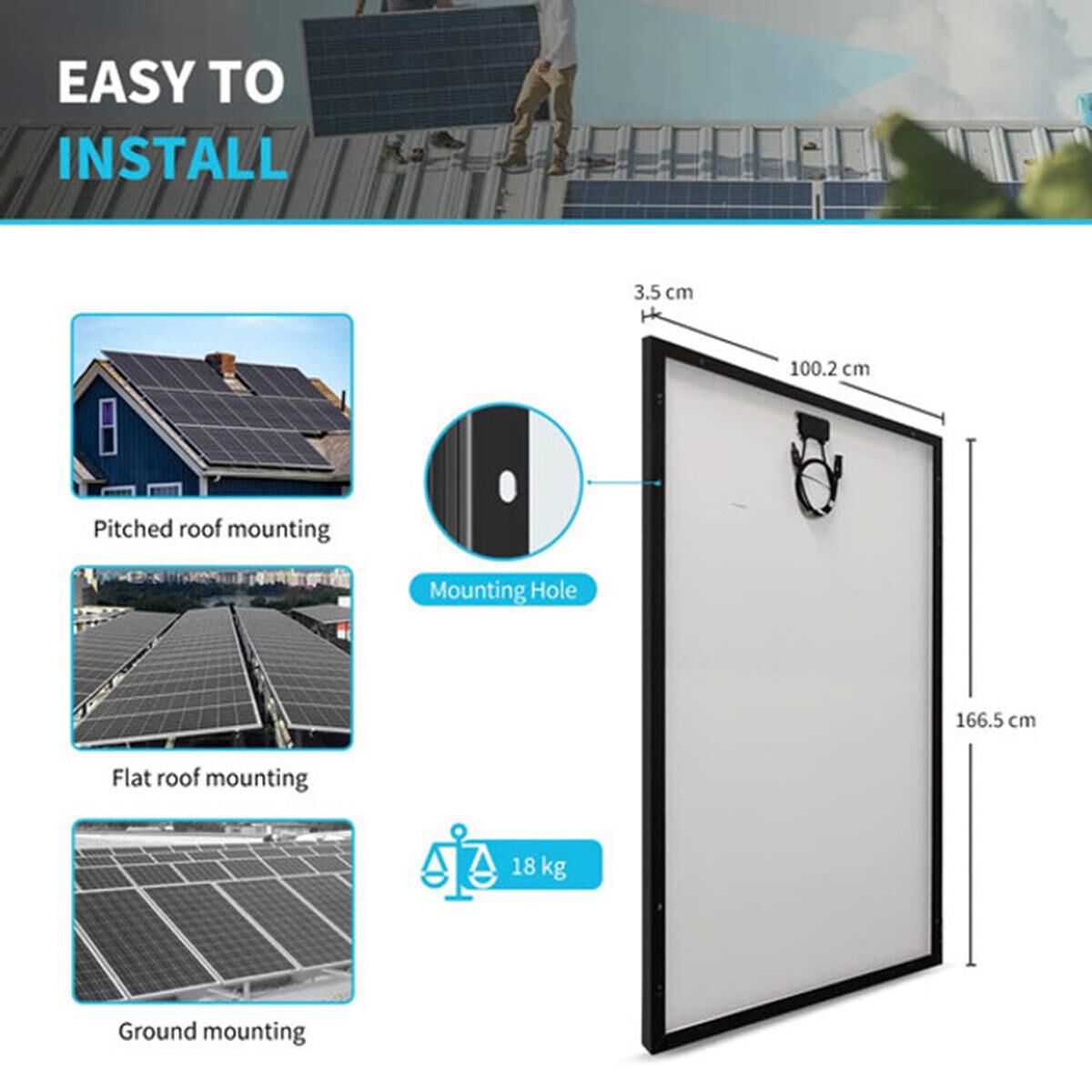 2 PIECES 320 WATT MONOCRYSTALLINE SOLAR PANEL, , scaau_hi-res