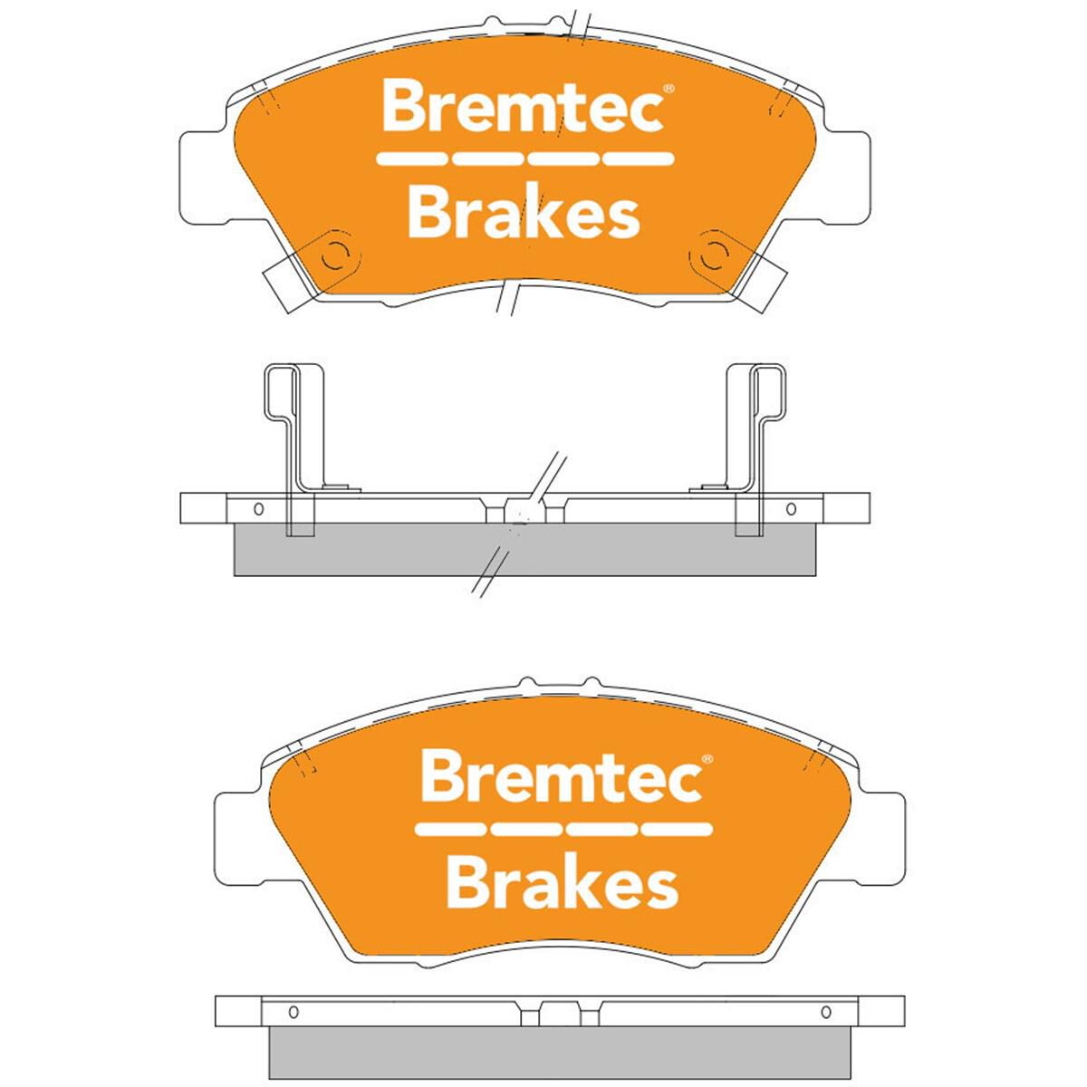 TRADE-LINE BRAKE PADS SET, , scaau_hi-res