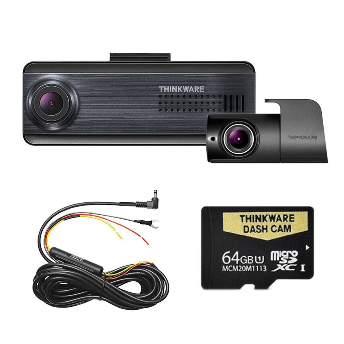 2K QHD FRONT + 1080P HD REAR DASH CAM KIT (Q200) - 64GB, , scaau_hi-res