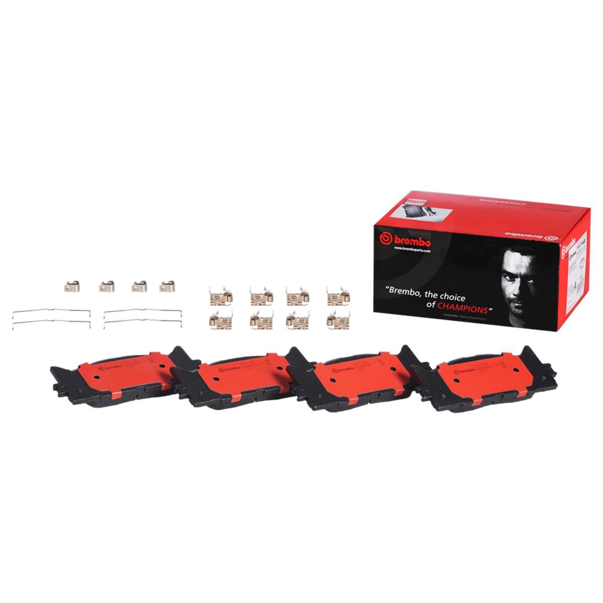 BREMBO DISC PAD SET NAO CERAMIC, , scaau_hi-res