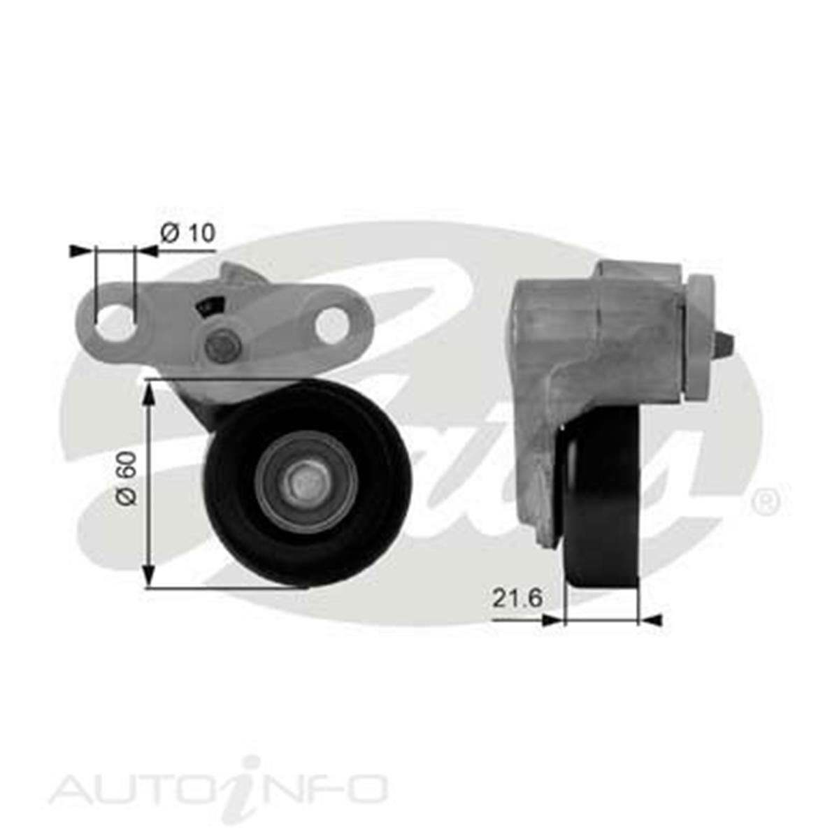 38159 DRIVEALIGN TENSIONER, , scaau_hi-res