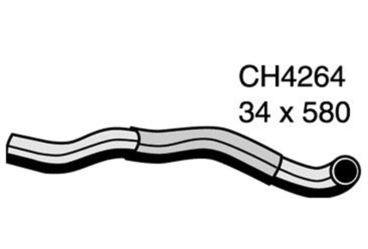 Radiator Lower Hose  - MAZDA E2500 . - 2.5L I4  DIESEL - Manual & Auto, , scaau_hi-res