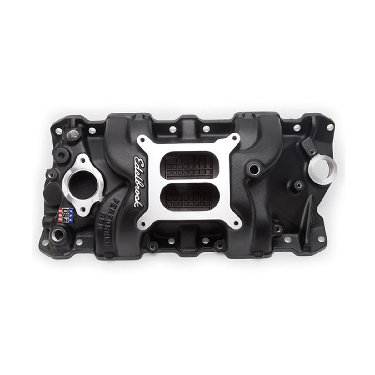 Edelbrock Performer Intake Manifold Black, Chevrolet Small Block