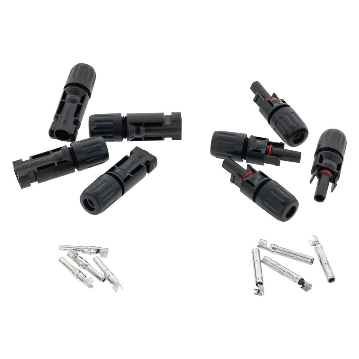 PKT 10 MALE & FEMALE MC4 SOLAR PV CONNECTOR IP67 1000V 30 AMP, , scaau_hi-res