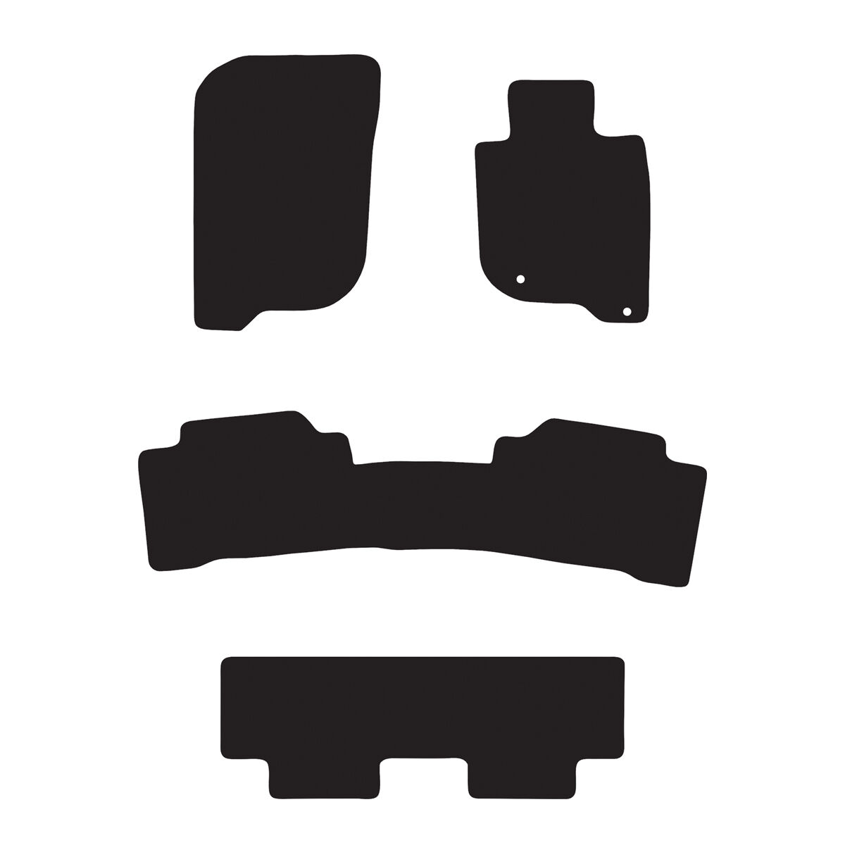 LUXURY CARPET CAR MATS FOR MITSUBISHI PAJERO SPORT (3RD GEN 7 SEAT) 2016 ONWARDS, , scaau_hi-res