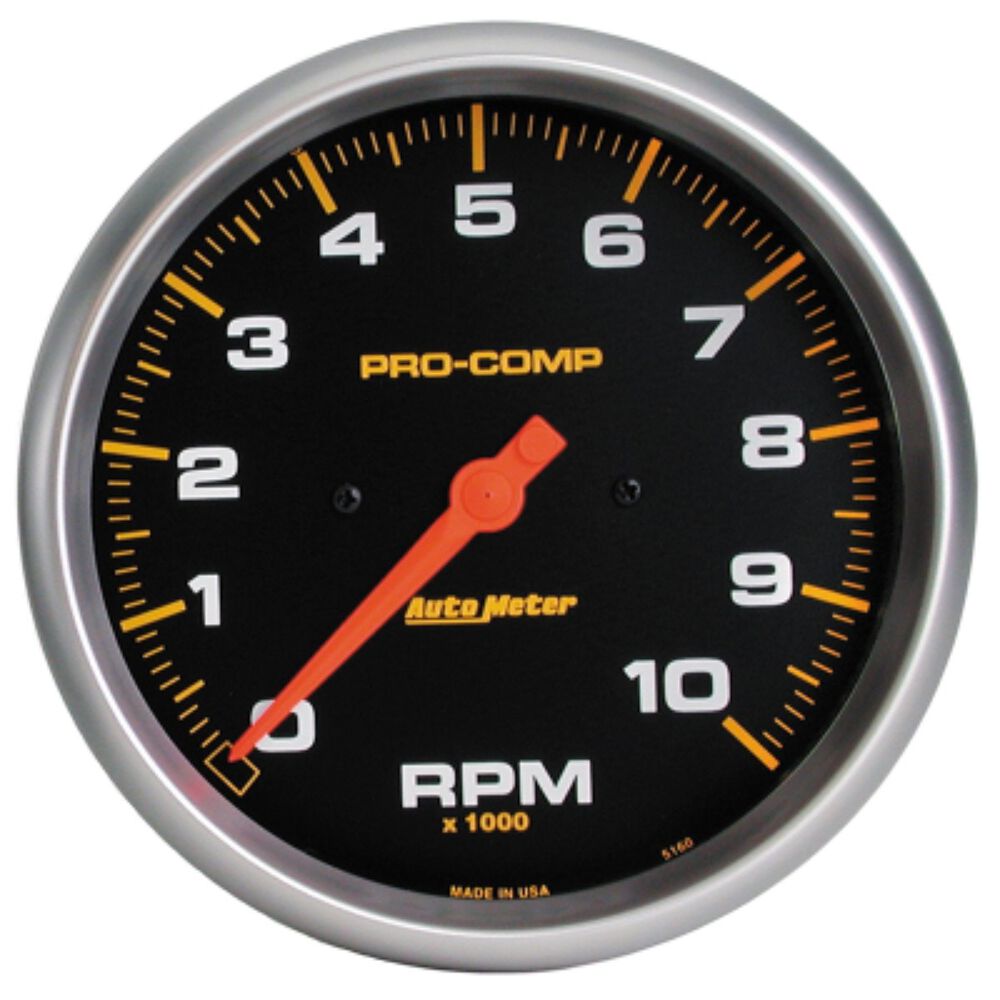 Autometer Tachometer In Dash Standard Ignition 10,000 RPM, 5