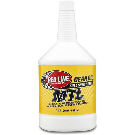 REDLINE MTL GL-4 75W80 GEAR OIL 1 QUART RL132-1, , scaau_hi-res