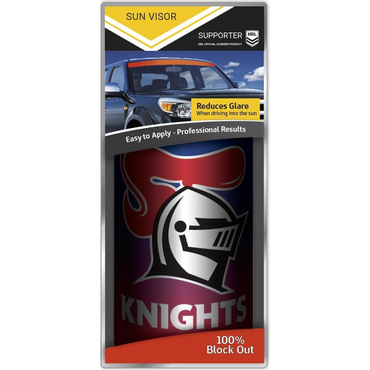 KNIGHTS ITAG SUN VISOR RADIANT DESIGN, , scaau_hi-res