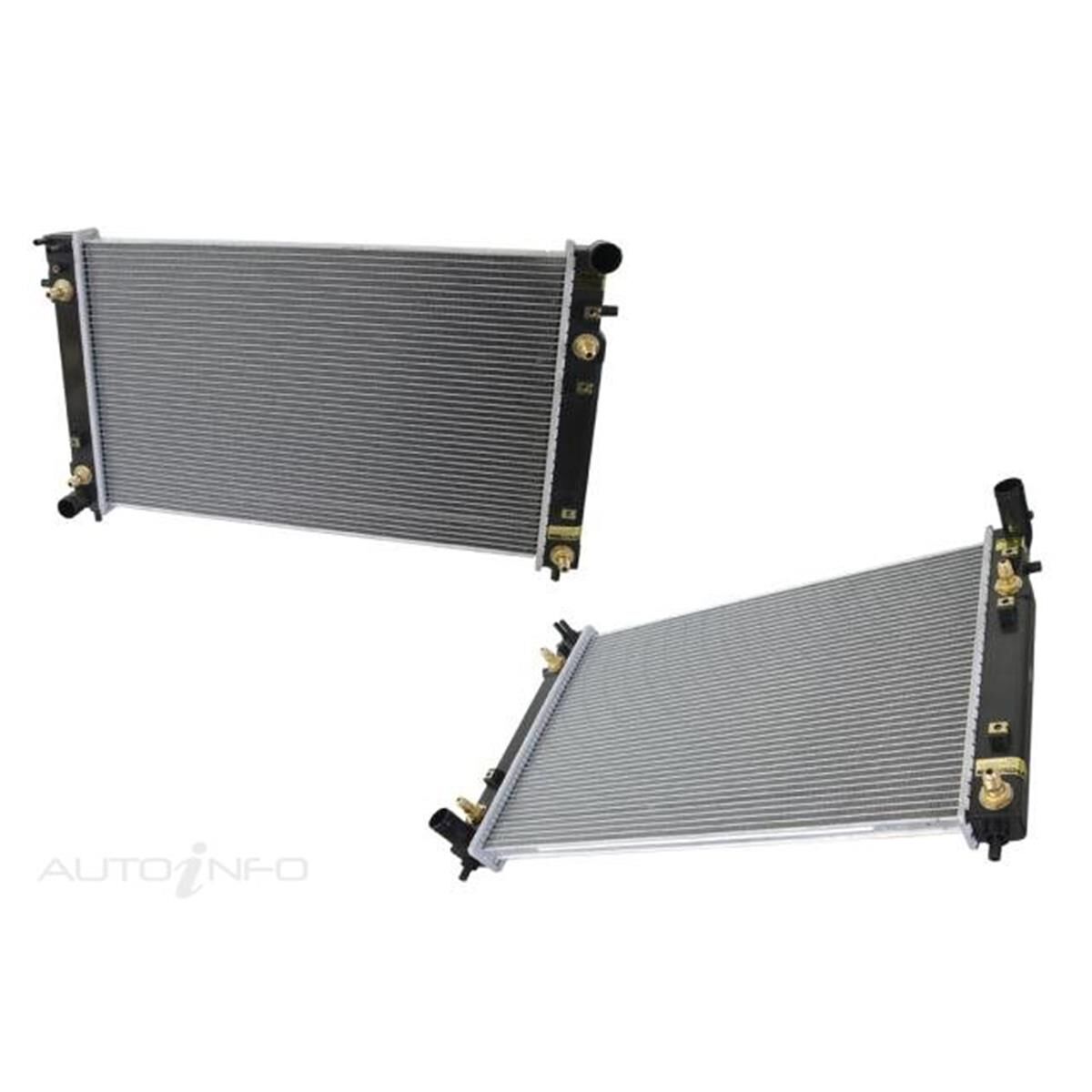 HOLDEN COMMODORE  VT/VU  09/1997 ~ 09/2002  RADIATOR  5.7 LITRE V8 PETROL AUTOMATIC  FAN SHROUD: TOP = BOLT ON, BOTTOM = BOLT ON, , scaau_hi-res