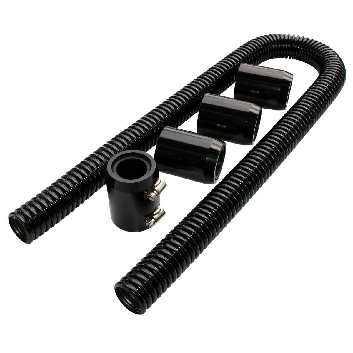 TFI Racing Black Flex Radiator Hose Kit 48 Inch - 69-333 | Supercheap Auto