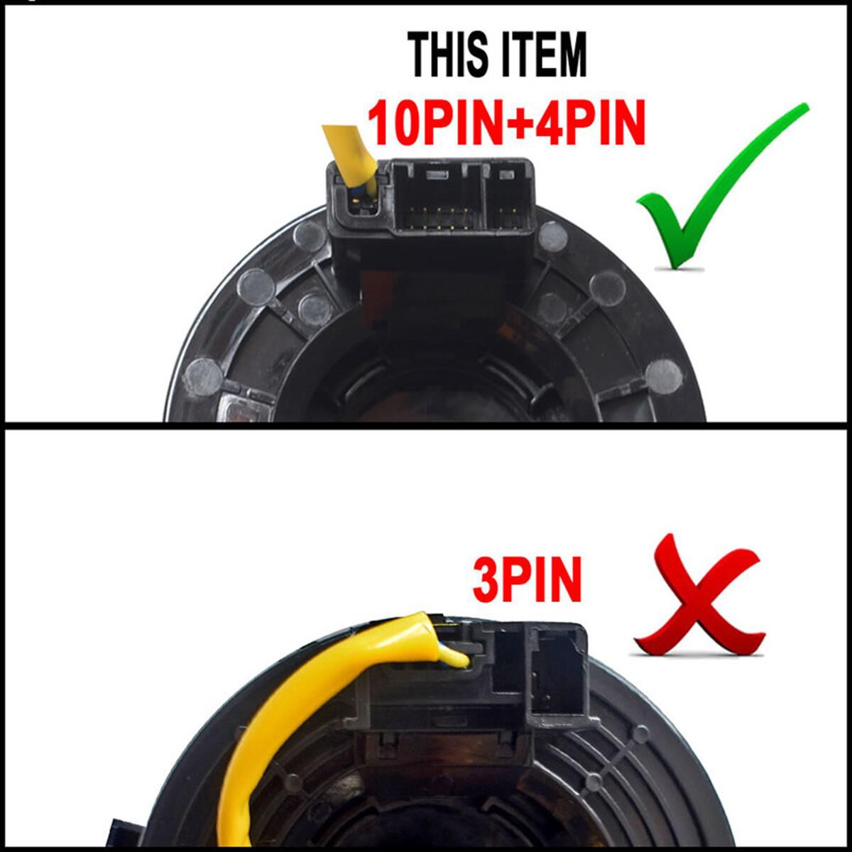 CLOCK SPRING REPLACEMENT 84306-0K051 FIT FOR TOYOTA HILUX SR SR5 2005-2015 WITH VSC ONLY, , scaau_hi-res