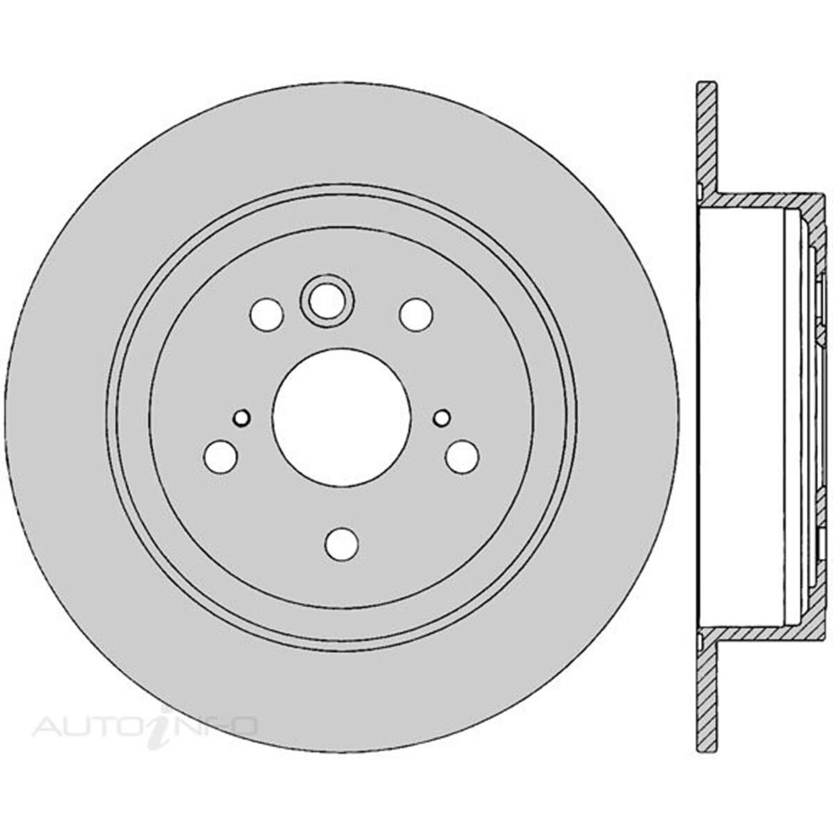 IBS Brake Rotor - Single, BR691 | Supercheap Auto
