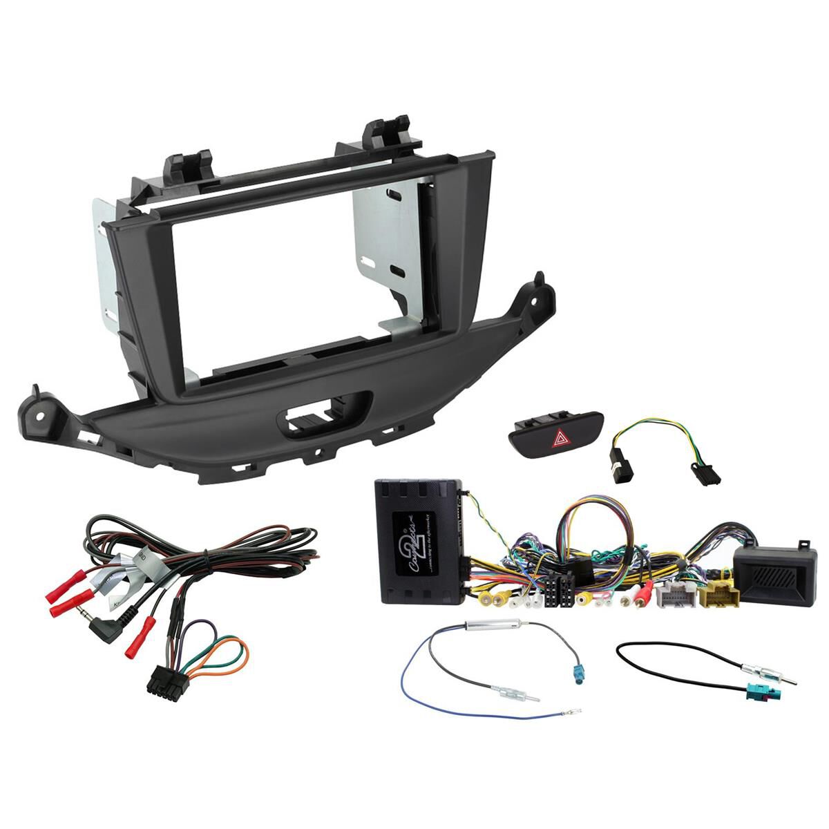 INSTALL KIT TO SUIT HOLDEN ASTRA (BLACK), , scaau_hi-res