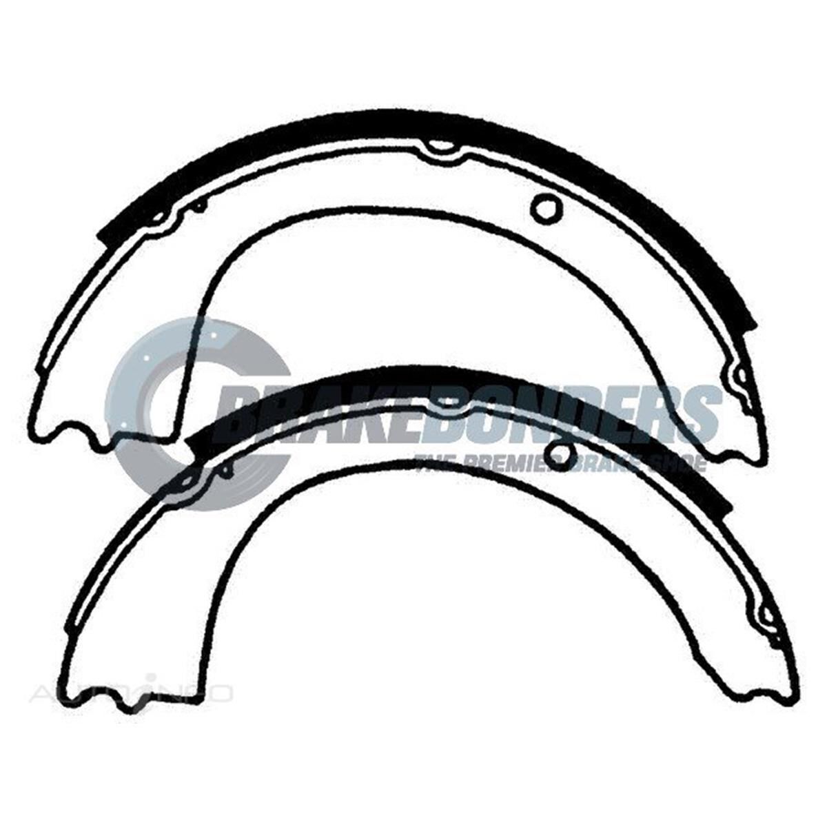 Special Bond Brake Shoes, , scaau_hi-res