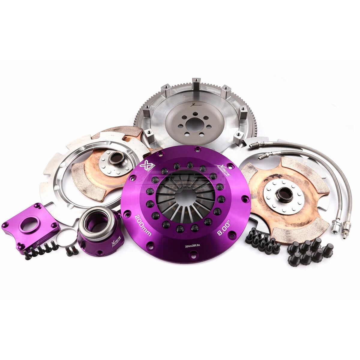 MITSUBISHI EVO X TWIN CERAMIC 200mm, , scaau_hi-res