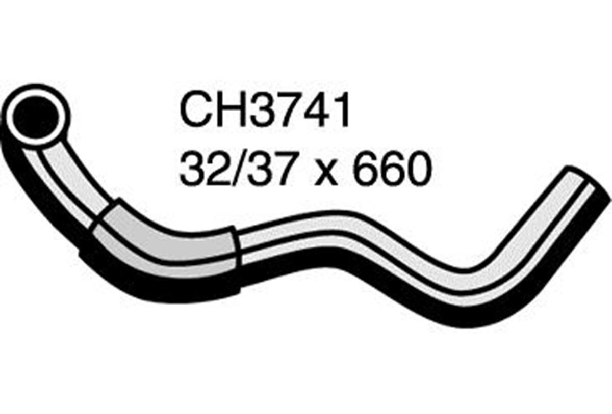 Bottom Hose TOYOTA HiLux (Overseas Model - LHD) LN145L / LN150L  2.5L (2L) I4 8V SOHC Diesel *, , scaau_hi-res