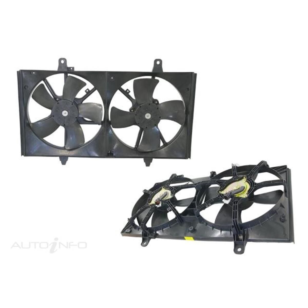 NISSAN MAXIMA  J31  12/2003 ~ 01/2009  RADIATOR & A/C CONDENSER FAN, , scaau_hi-res