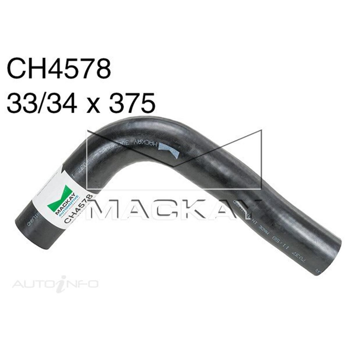 Mackay Radiator Top Hose CH4578 Supercheap Auto