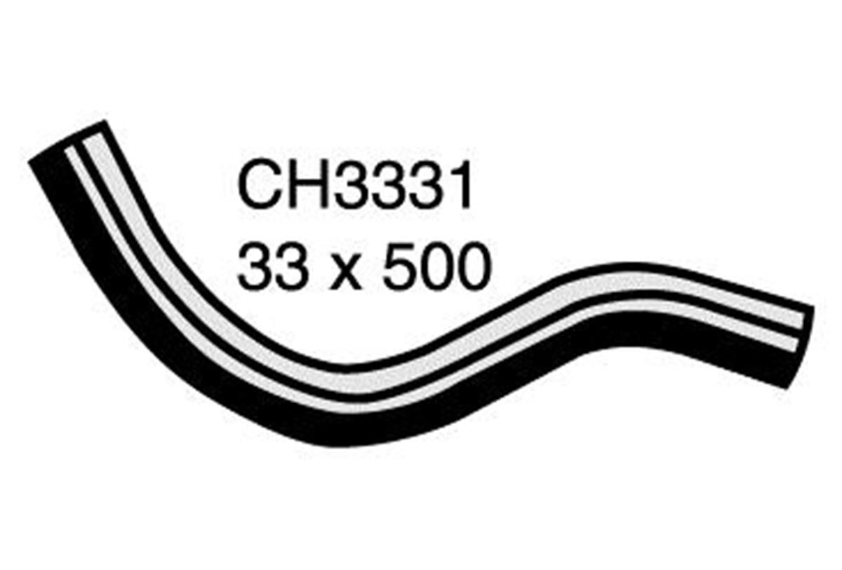 Radiator Upper Hose  - TOYOTA LITEACE YM35R - 1.8L I4  PETROL - Manual & Auto, , scaau_hi-res