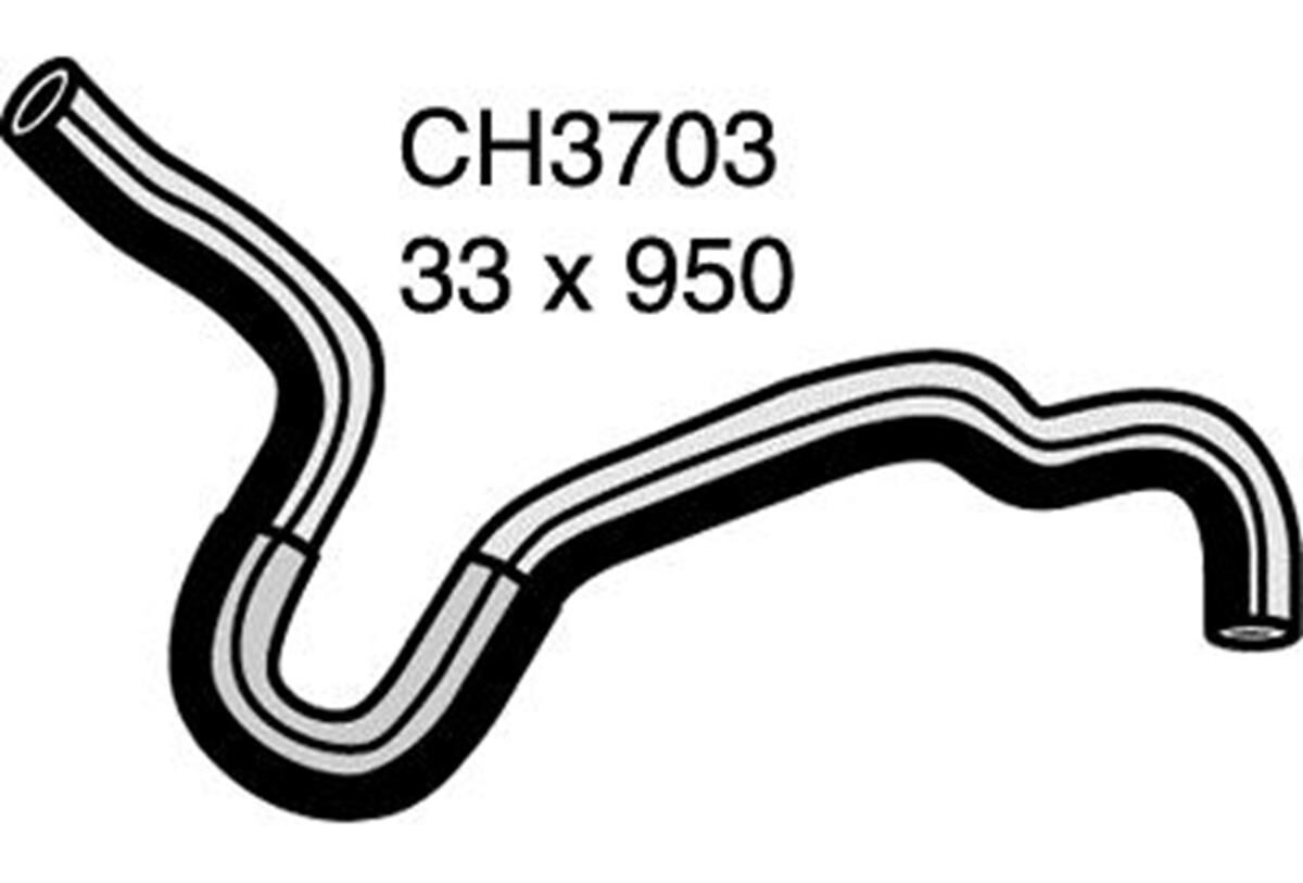 Radiator Lower Hose  - NISSAN PATROL GU - 4.8L I6  PETROL - Manual & Auto, , scaau_hi-res
