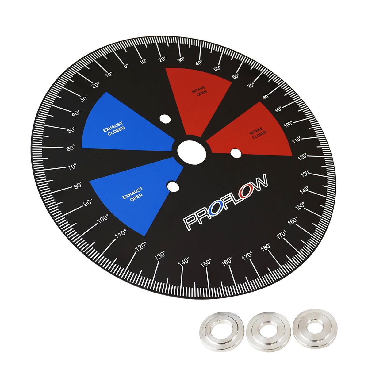 PROFLOW PRO DEGREE WHEEL TOOL, STEEL, BLACK PROFLOW COLOURS, 11 INCH DIAMETER, EACH, , scaau_hi-res