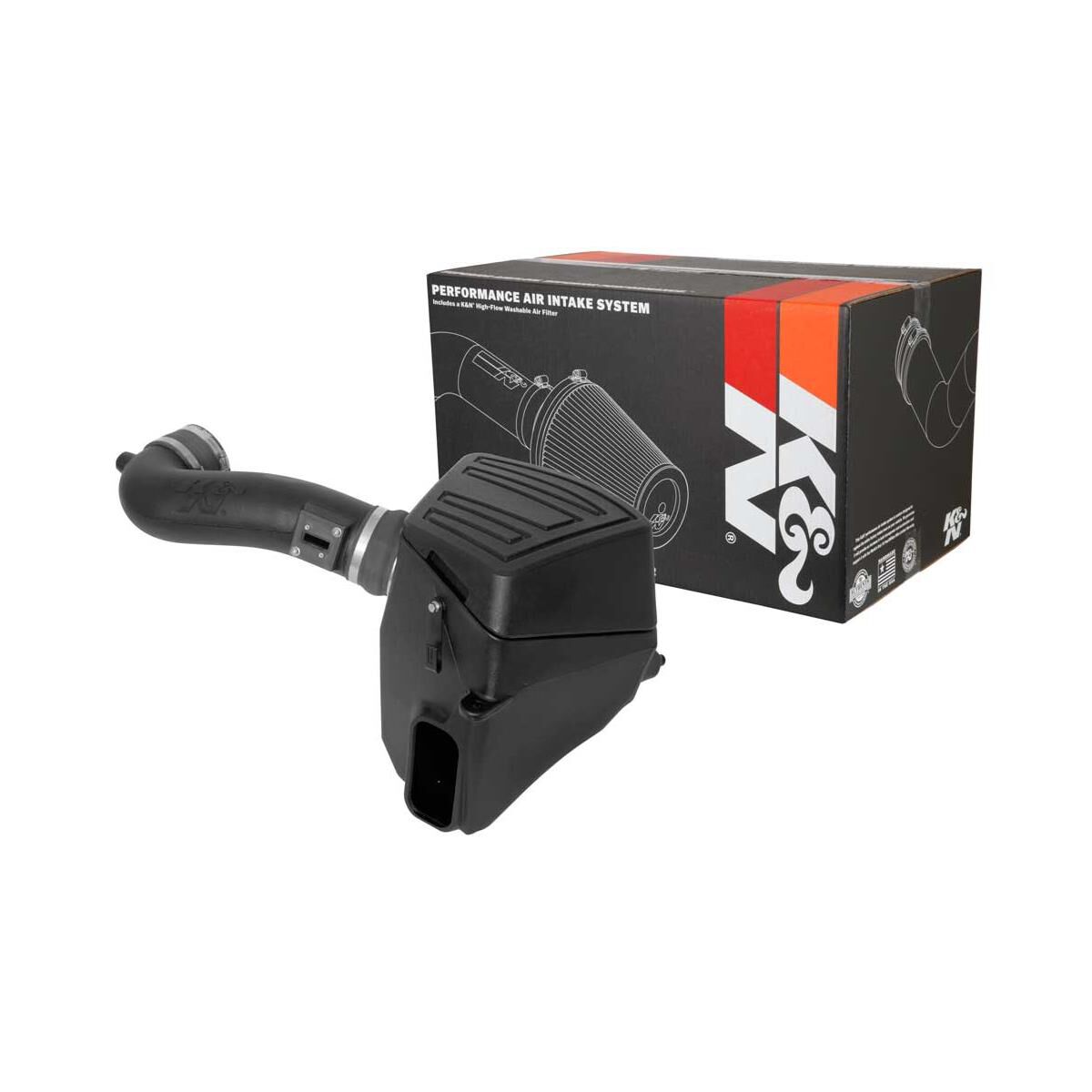 63-3109 K&N PERFORMANCE AIR INTAKE SYSTEM, , scaau_hi-res
